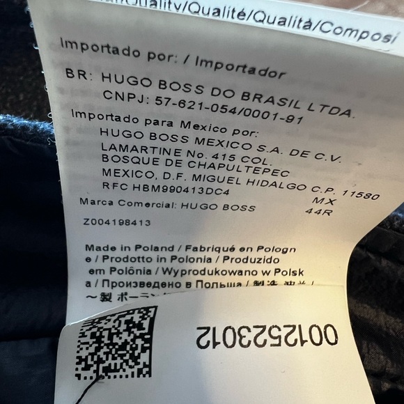 DOUBLE-BREASTED COAT IN WOOL WITH ZIP-UP INNER BY BOSS ORANGE - Picture 6 of 11